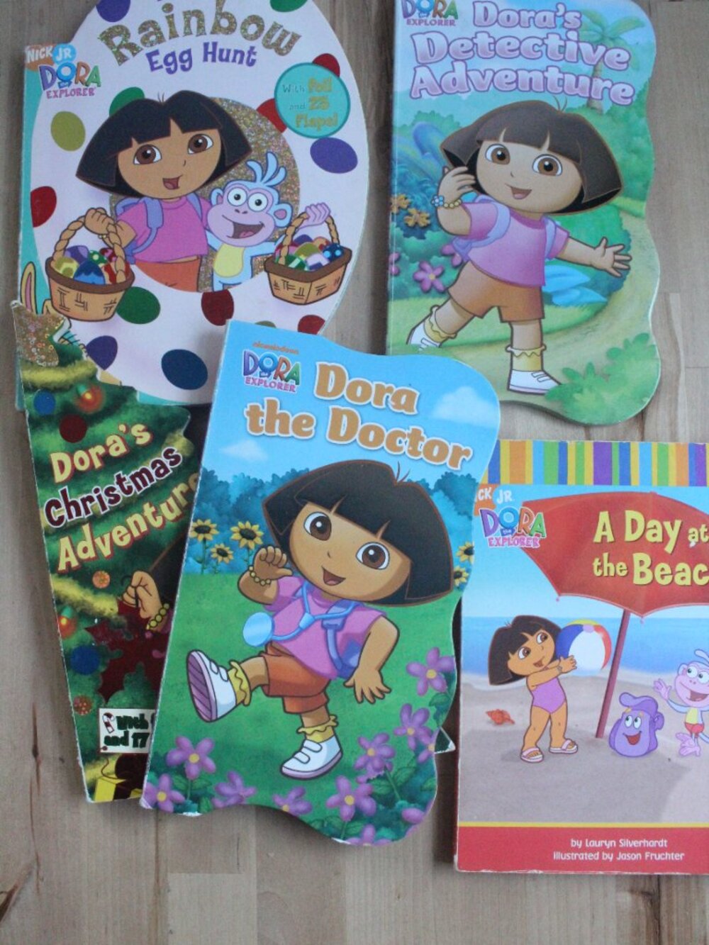 Set of 5 Dora the Explorer Boardbooks